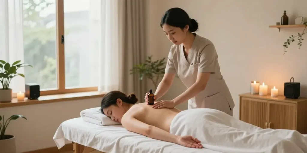 Experience tranquil 금천구출장안마 with soothing massage therapy in a calming environment.