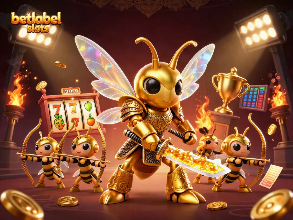 Engage in thrilling gameplay with BetLabel slots featuring unique 3D characters and vibrant game elements.