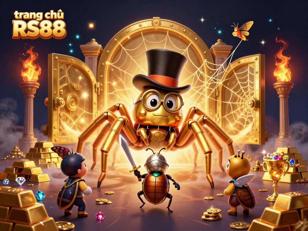 Catching thrilling moments at trang chủ RS88 with a lively 3D casino scene.