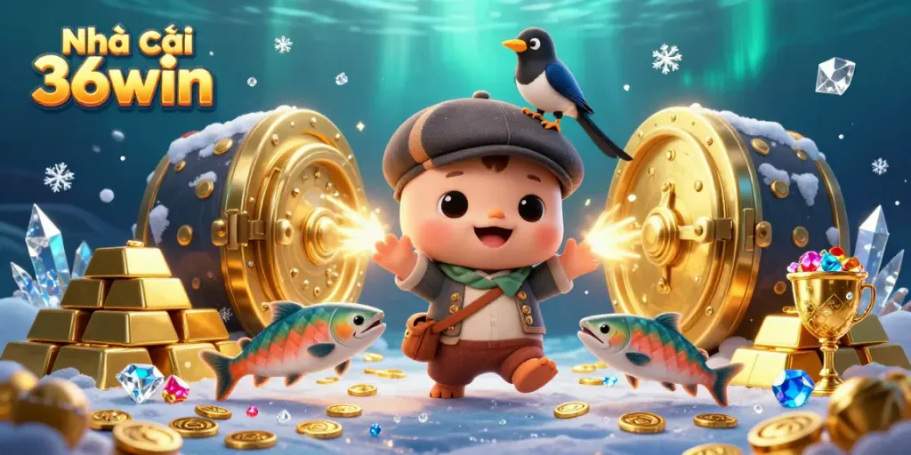 Play and win at Nhà cái 36win with golden treasures and 3D gaming adventures.