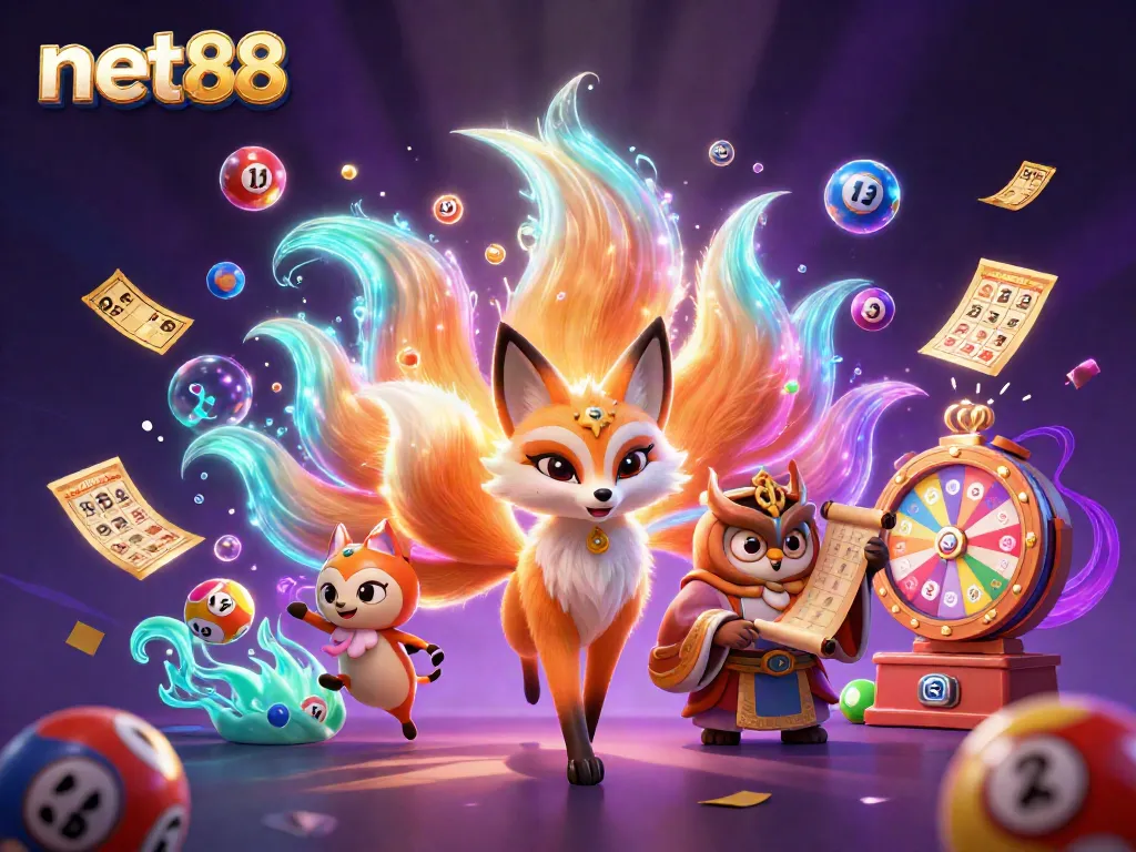 Discover the thrilling world of net88 with vibrant lottery elements and winning energy.
