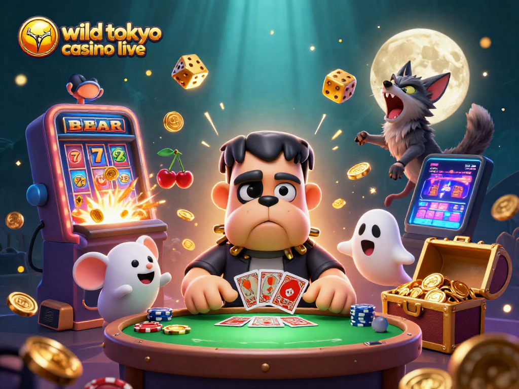 Giocare al casinò live di Wild Tokyo con croupier reali e un'atmosfera magica.