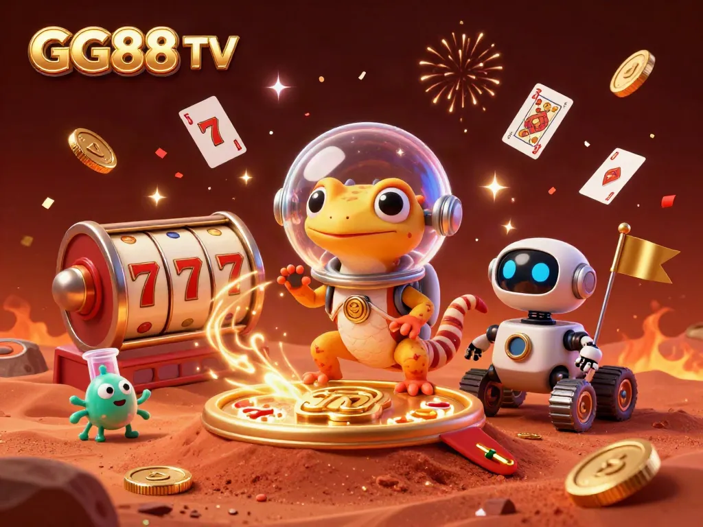Join the excitement at GG88 TV with a Martian adventure discovering a buried golden casino!